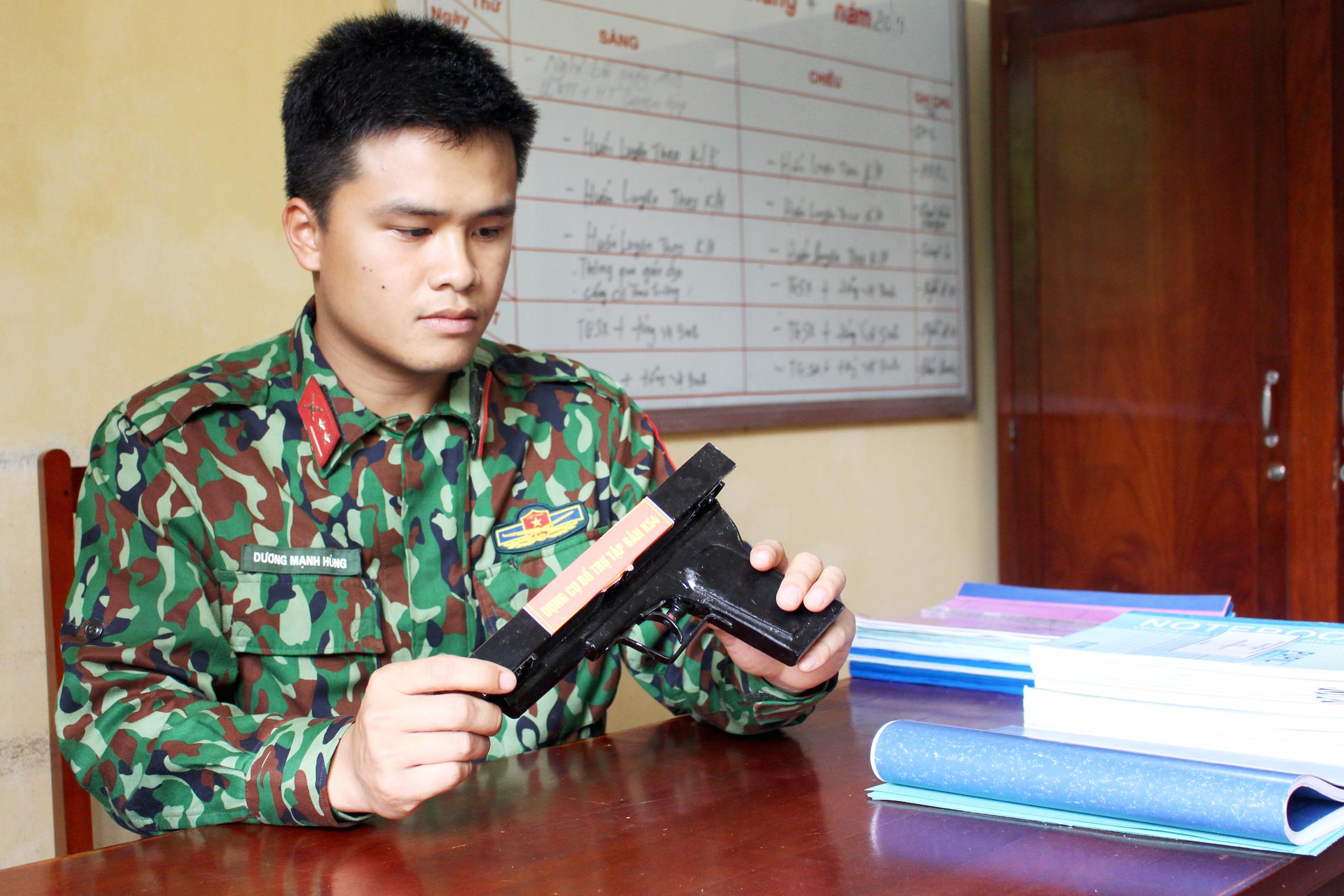 Khẳng định được tố chất của sĩ quan trẻ